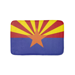 State Flag of Arizona, USA Bath Mat