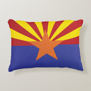 State Flag of Arizona, USA Decorative Cushion