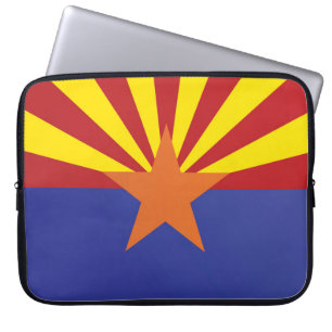 State Flag of Arizona, USA Laptop Sleeve