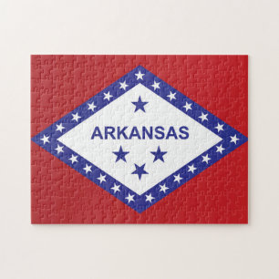 State Flag of Arkansas, USA Jigsaw Puzzle