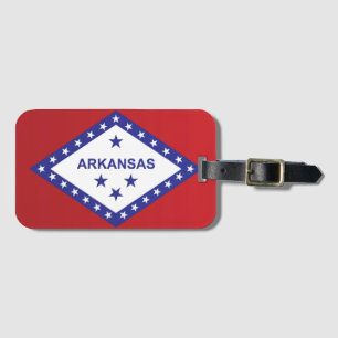 State Flag of Arkansas, USA Luggage Tag