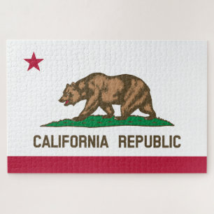 State Flag of California Jigsaw Puzzle