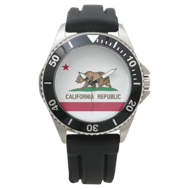 State Flag of California Watch (Front)