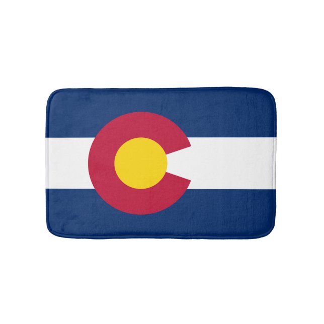 State Flag of Colorado Bath Mat (Front)