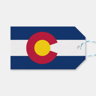 State Flag of Colorado Gift Tags