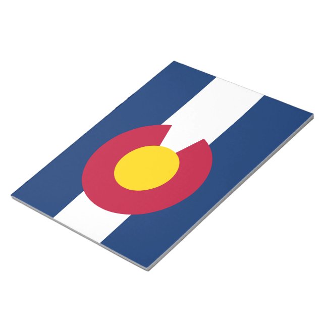 State Flag of Colorado Notepad (Angled)