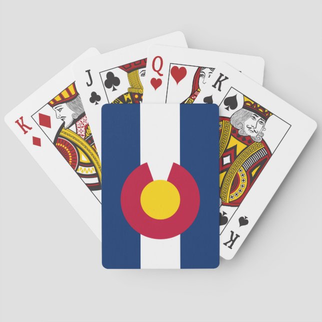 State Flag of Colorado Playing Cards (Back)