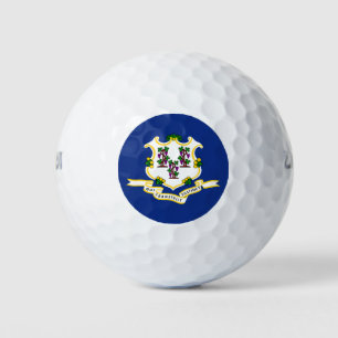 State Flag of Connecticut Golf Balls