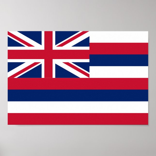 State flag of Hawaii Poster (Front)