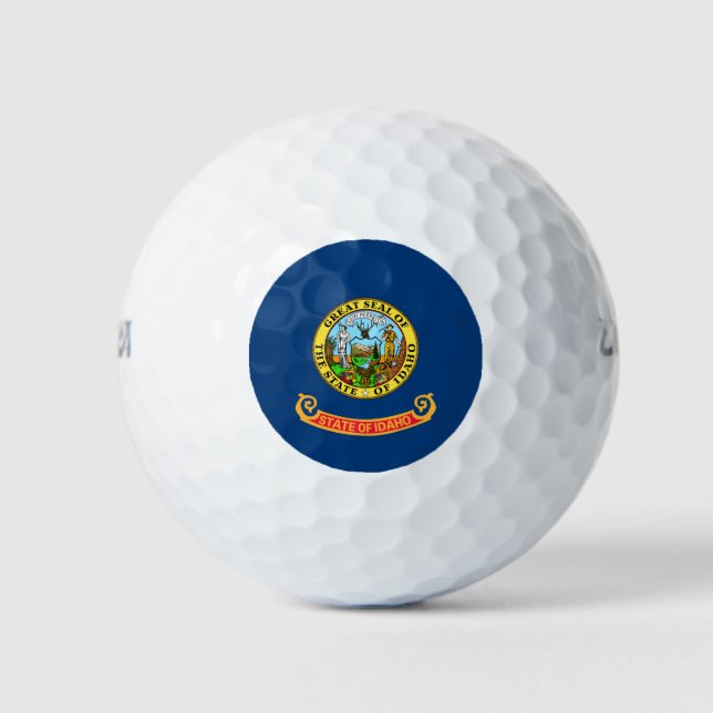 State Flag of Idaho Golf Balls (Front)