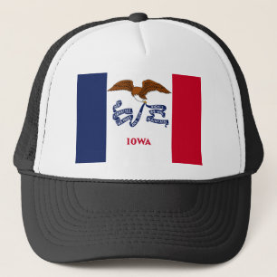 State Flag of Iowa Trucker Hat