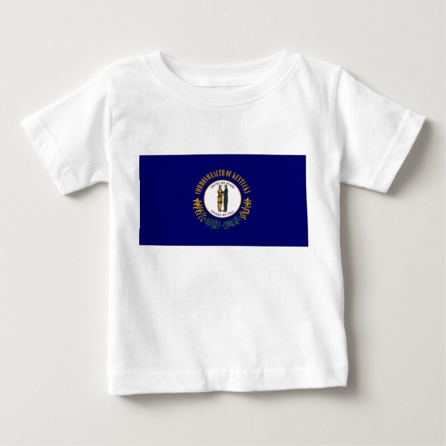 State Flag of Kentucky Baby T-Shirt (Front)