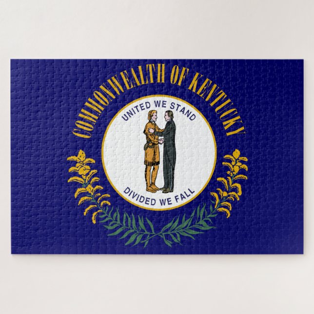 State Flag of Kentucky Jigsaw Puzzle (Horizontal)