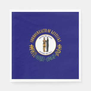 State Flag of Kentucky Napkin