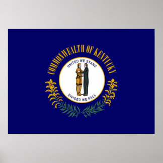 State Flag of Kentucky Poster
