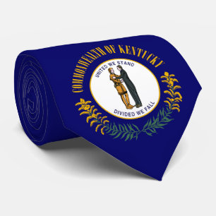 State Flag of Kentucky Tie