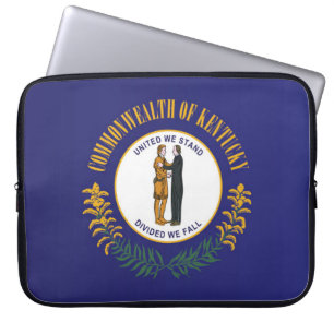 State Flag of Kentucky, USA Laptop Sleeve