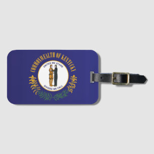 State Flag of Kentucky, USA Luggage Tag