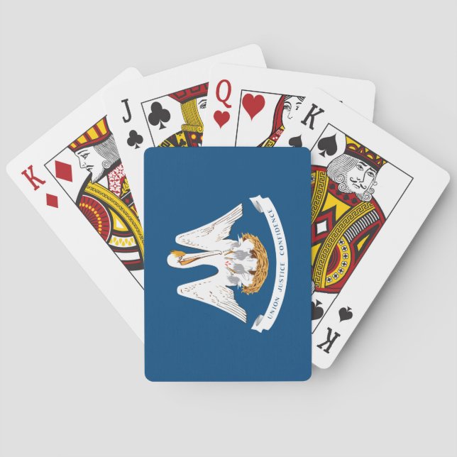 State Flag of Louisiana Playing Cards (Back)
