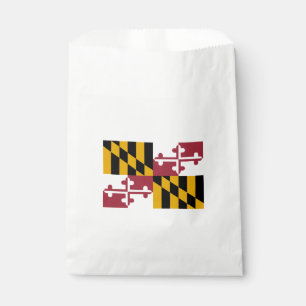 State Flag of Maryland Favour Bags