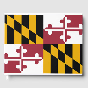 State Flag of Maryland Guest Book