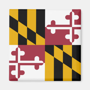 State Flag of Maryland Magnet