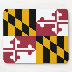 State Flag of Maryland Mouse Mat