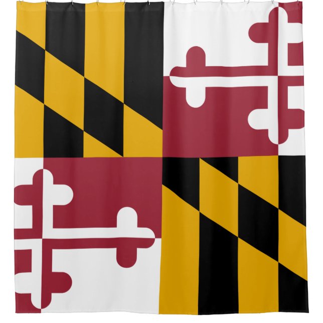 State Flag of Maryland Shower Curtain (Front)