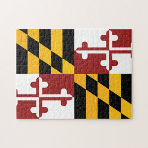 State Flag of Maryland, USA Jigsaw Puzzle