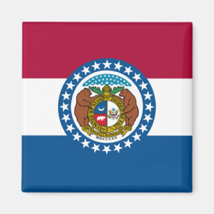 State Flag of Missouri Magnet
