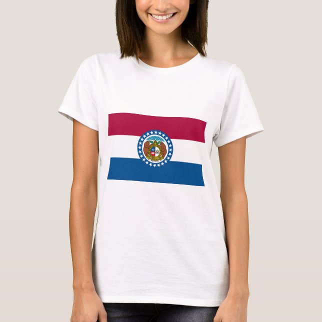 State Flag of Missouri T-Shirt (Front)