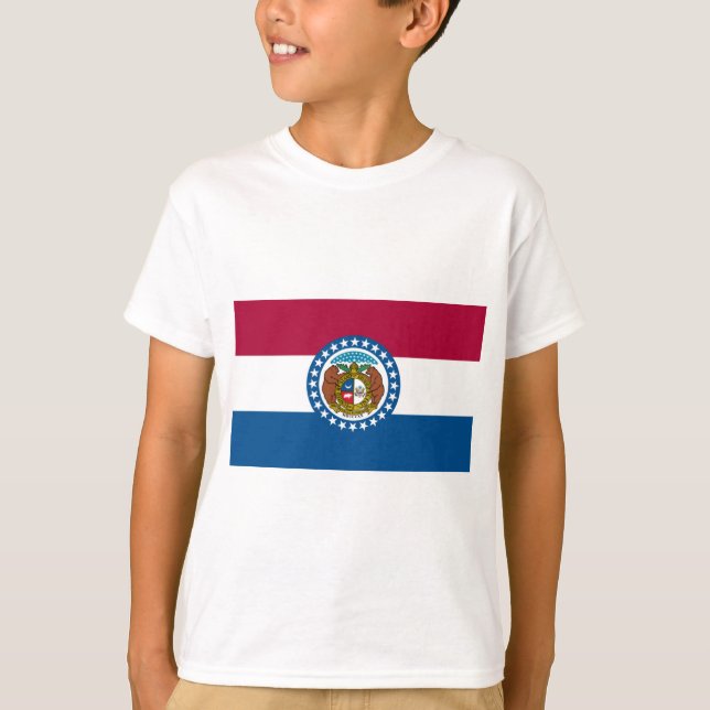 State Flag of Missouri T-Shirt (Front)