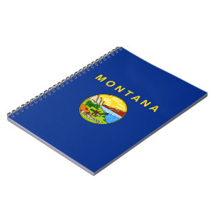 State Flag of Montana Notebook