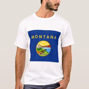 State Flag of Montana T-Shirt