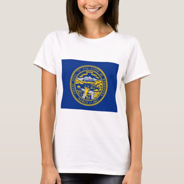 State Flag of Nebraska T-Shirt (Front)