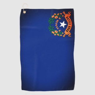 State Flag of Nevada Golf Towel