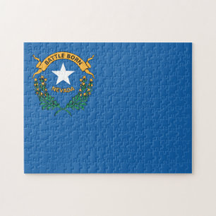 State Flag of Nevada, USA Jigsaw Puzzle