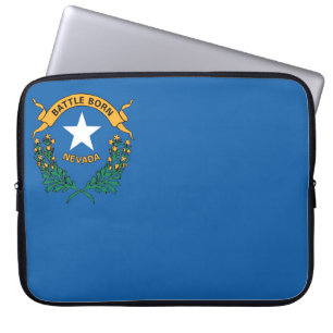 State Flag of Nevada, USA Laptop Sleeve