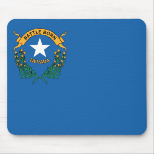 State Flag of Nevada, USA Mouse Mat