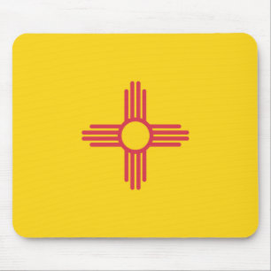 State Flag of New Mexico, USA Mouse Mat