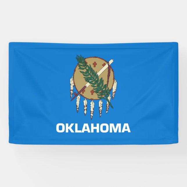 State Flag of Oklahoma Banner (Horizontal)
