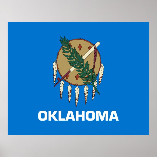 State Flag of Oklahoma Poster (Front)