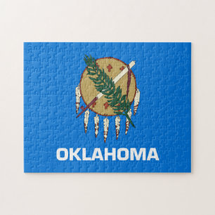 State Flag of Oklahoma, USA Jigsaw Puzzle