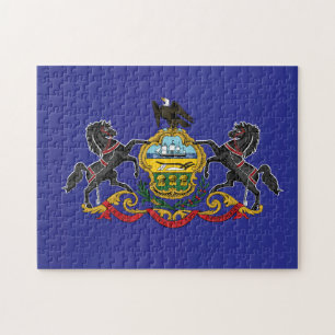 State Flag of Pennsylvania, USA Jigsaw Puzzle