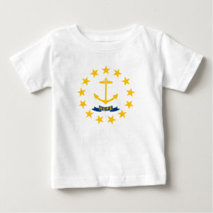 State Flag of Rhode Island Baby T-Shirt