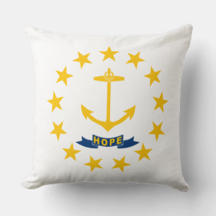 State Flag of Rhode Island Cushion