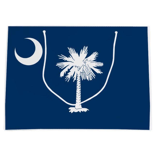 State Flag of South Carolina Large Gift Bag (Front)