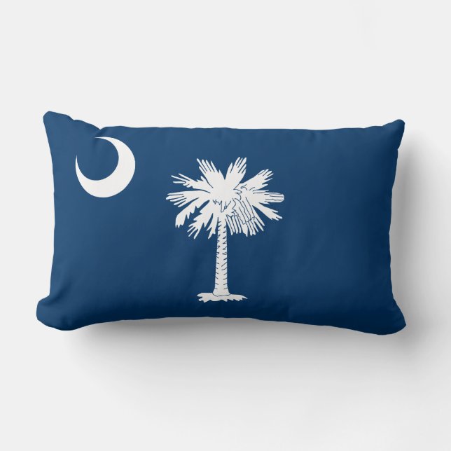State Flag of South Carolina Lumbar Cushion (Front)