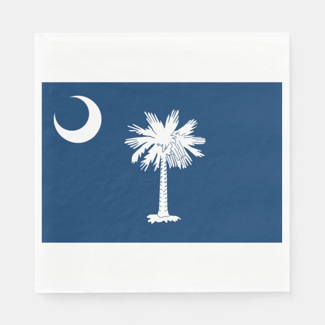 State Flag of South Carolina Napkin (Front)