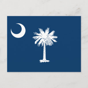 State Flag of South Carolina Postcard